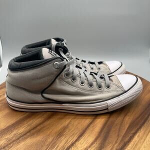 Converse Chuck Taylor All Star Mid Shoes Mens 11 Street Padded Gray Casual Skate